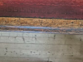 Anglický viktoriánský psací stůl - Oboustranný - 13