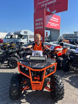 Dětská čtyřkolka Transformer 150cc 3G8 - Zelený maskáč - 13