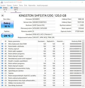 10x SSD Kingstone HyperX FURY - 120GB - 13