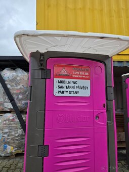 Rozkládací mobilní toaleta, Mobilní WC, mobilní záchod - 13