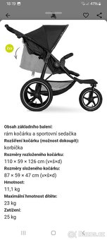 Sportovní kočárek Hauck runner 2 - 13