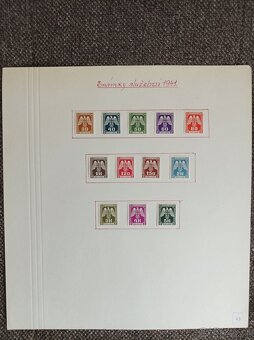 Sbírka známek "Protektorát Čechy a Morava 1938-45" - 13