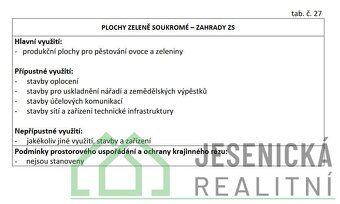 Prodej zahrady ve městě Žulová. - 13
