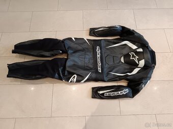 Alpinestars Motegi-Pánská kožená moto kombinéza, jednodílná - 13