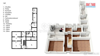 Prodej rodinného domu, 150 m², Česká Kamenice, ul. Tyršova - 13