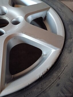 Alu 4x100 R15 ET38 6J15 obuto na celoroční 185/65/R15 - 13