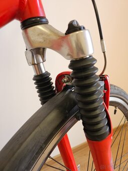 Trekové kolo Patar, rám hliník 17 (43 cm), jeté ženou - 13