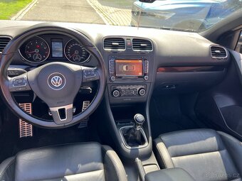 VW Golf VI 1,4TSI 160PS Cabrio , stav nového TOP 🔝 auto - 13