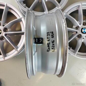 BMW 3 G20 G21 5X112 ET22 6,5JX16 66,6 4KS ALU DISKY - 13