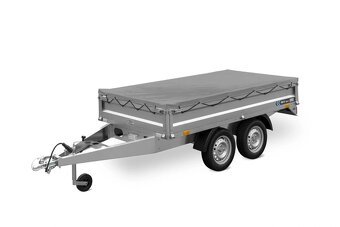 Lorries PB75 , vysoce kvalitní, dvouosý přívěs 260x140 cm - 13