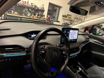 Škoda Enyaq IV 80 SOH 90%m.r.2022 matrix Kamera tepelné čerp - 13