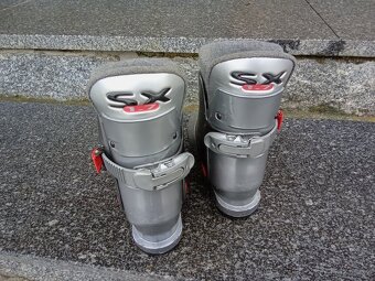 Dětské lyže 90 cm a boty - 13