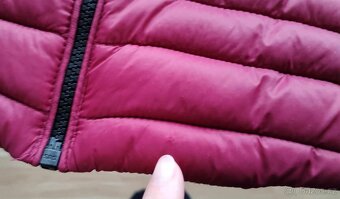 Podzimní jarní prošívaná vínová bunda Navahoo Kimuk S - 13