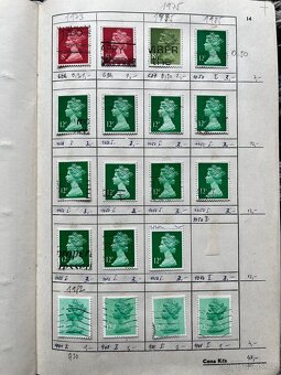 Známky Anglie 1900+, 380 známek - 13