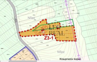 Jevíčko - Kraupnerův kopec, pozemek 4075 m2, k výstavbě rekr - 13