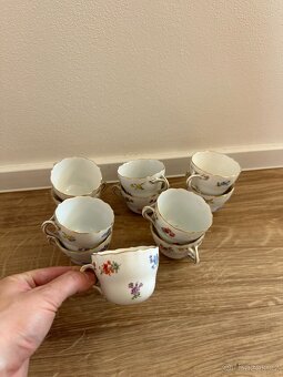 Rozsáhlá souprava Míšeňský porcelán / Meissen - 13