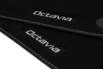 Luxusní celoroční Autokoberce ŠKODA RS - podklad hrubá guma - 13