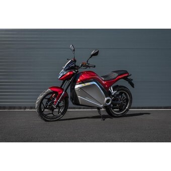 Elektrická motorka Leramotors Lancaster 3000W, červená - 13