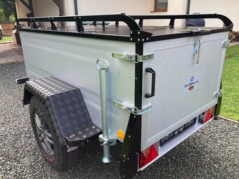 Böckmann® OFFROAD Multifunkční Přívěsný Vozík s Poklopem - 13