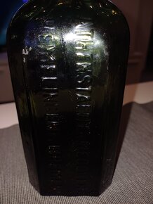 Pivni láhev KOMOTAU včetně patentniho uzávěru.Lékárnická láh - 13