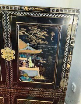 Starožitná Čínská Komoda - 13