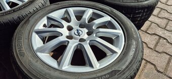 Alu kola Opel Astra H 5x110 6,5x16 ET37 205/55r16 letní 125 - 13