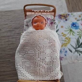 Retro hračka panenka gumotex - 13