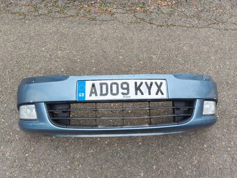 Skoda Octavia 2 facelift - přední nárazník, blatník - 13