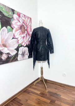 Kožené šaty v Boho stylu 100 % kůže NASTY GAL PC 10.700 - 13