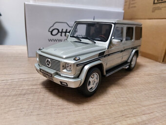 model auta Mercedes Benz G class 55 AMG Otto mobile 1:18 - 13