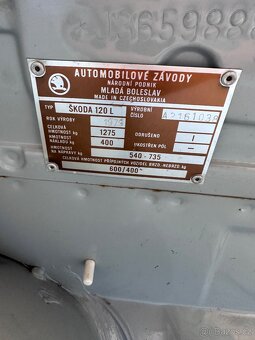 Škoda 120 model M 1979 s STK, super stav - 13