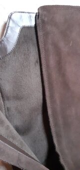 Kožené kozačky GEOX vel.39 - 13