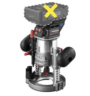 Aku horní frézka peformance 3v1 v kufru - 13