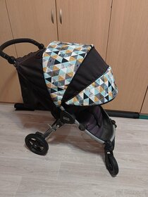 Sluneční clona s výztuhou - prodloužení stříšky - 13