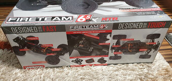 Arrma Fireteam 6S BLX 1:7 4WD RTR bílá - NOVÉ - 13