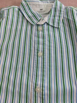 2x chlapecké košile H&M vel. 104 (3-4r) - 13