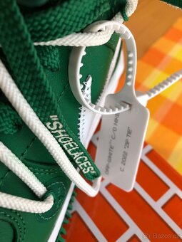 Nike Air Force 1 Mid Off-White Pine Green 42,5 nove - 13