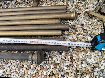 Stare mosazne konzole na zaclony - 13