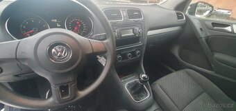 VOLKSWAGEN GOLF VI 1.6MPI 75 KW KLIMA NOVÁ STK - 13