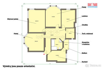 Prodej bytu 4+1, 121 m², Cheb, ul. Májová - 13