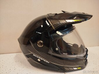 Helma na motorku scorpion EXO adx2 - 13
