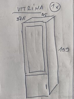 Nábytek z lamina - obývák / pracovna / dětský pokoj - 13