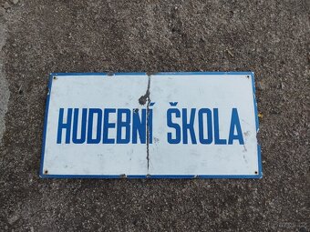 Smaltované cedule - 13