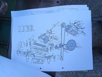 Hoblovka (srovnávačka) s protahem HC 310 s dlabačkou - 13