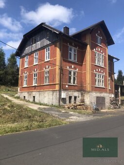 Prodej rekreačního domu, penzionu.  Jelení u Nových Hamrů, K - 13