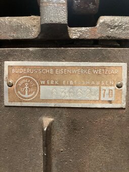 Stará kamna Buderus - 13