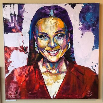 🎨 Originální portréty – HP Art – olej na plátně (12 ks) - 13