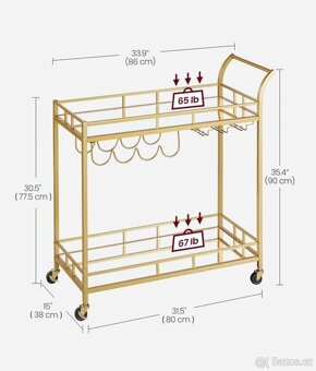 Nový mobilní servírovací stolek - 13