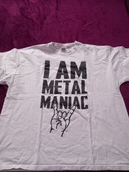 METALOVÁ trika a tílka - 13
