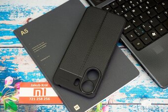 Pouzdro s koženkovým vzorem pro Xiaomi / Redmi / Poco - 13